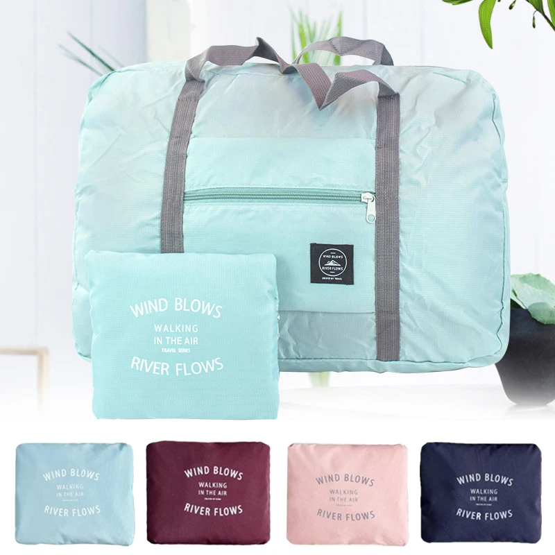

New Nylon Foldable Travel Bags Unisex Large Capacity Bag Luggage Women WaterProof Handbags Men Travel Bags Dropshipping
