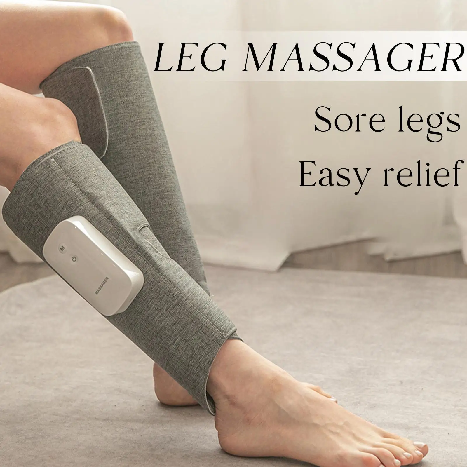 

Air Pressure Leg Calf Relax Compression Massager For Circulation Heating Muscle Feet Massage Pressotherapy For Muscle Soren V9G4