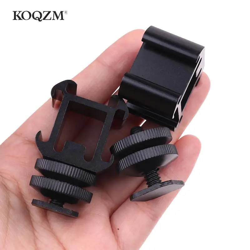 

Новинка тройной штатив с двумя винтами для цифровой зеркальной камеры для светодиодного видеомикрофона монитора вспышки