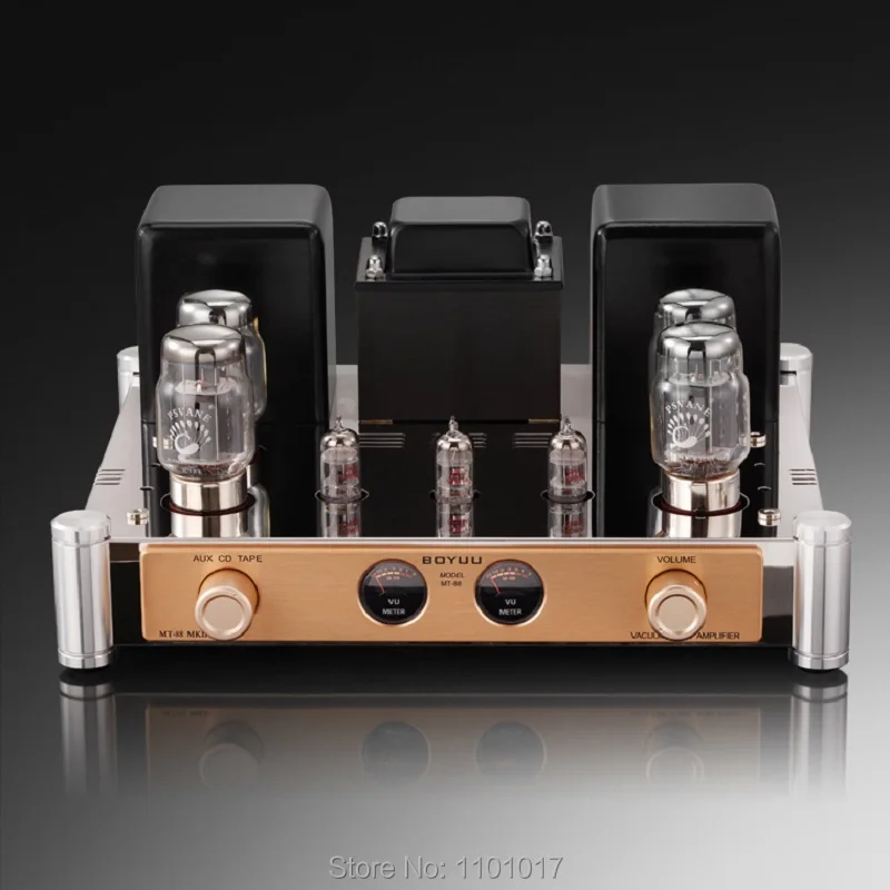 

Boyuu MT-88 KT88 Push-Pull Tubes Amplifier HIFI EXQUIS Reisong Handmade Ecc82 Ecc81 Lamp Amp MT88