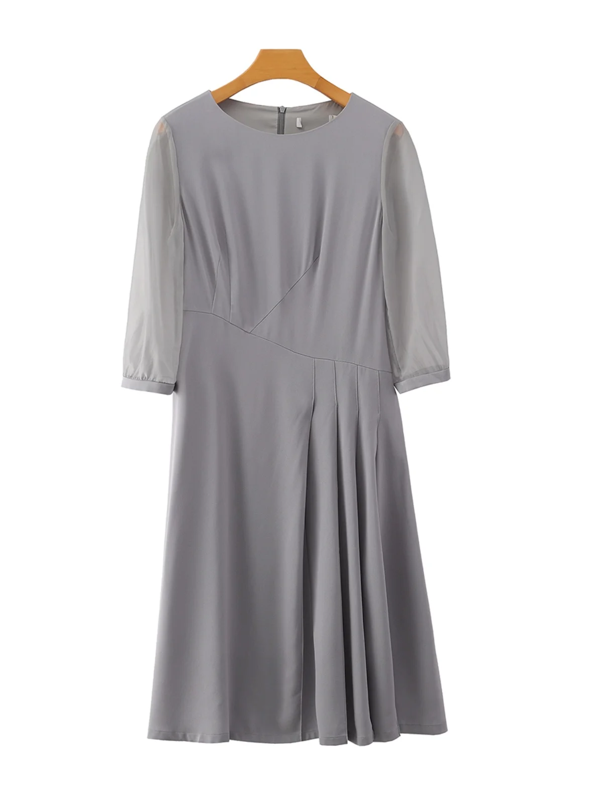 Высококачественное [H] платье с высокой талией для похудения рукавами 3/4