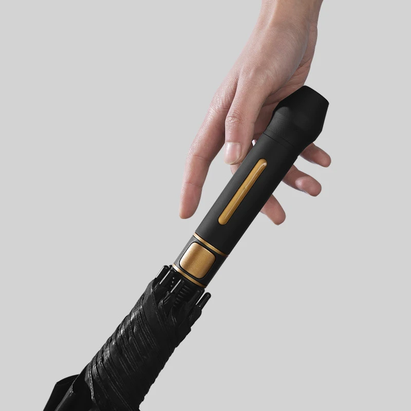 

New Arrival Long h Handle Golf Umbrella Windproof Rainproof 8K Quality Large High-end Business Umbrellas Paraguas