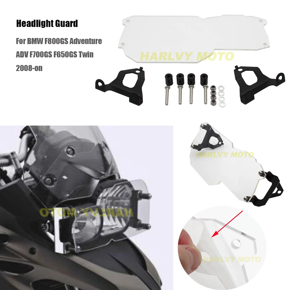 

Новинка 2016, защитная крышка для передней фары мотоцикла BMW F800GS Adventure ADV F700GS F650GS Twin 2008-2016