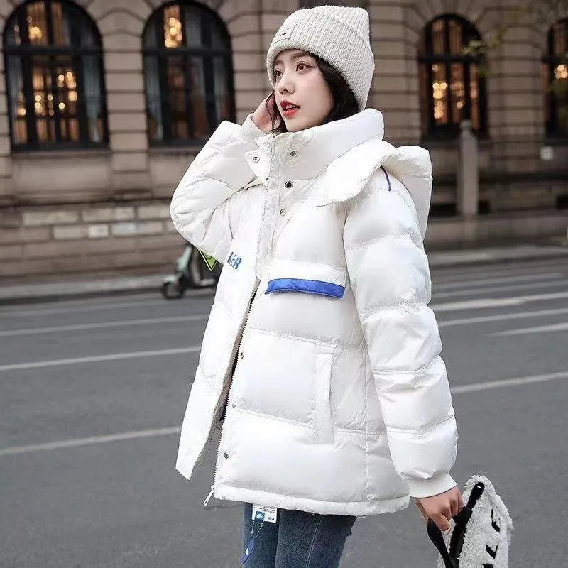 2022 New Winter Down Padded Coat Women's Fashion Loose Thick Cotton Coat Coat Trend  down jacket women coat