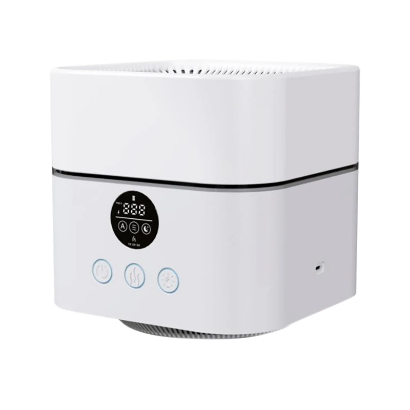 

EAS-Air Purifier With Filter For Smoke, Smokers Dust Odors Pet Dander 99% Removal To 0.1 Micrometre Atmosphere Lights