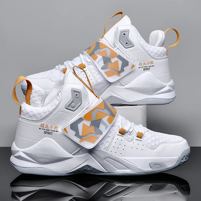 Brand Non-slip Men's Basketball Shoes Breathable Sports Shoes Outdoor Gym Training Athletic Shoes Boys Casual Sport Tennis Shoes