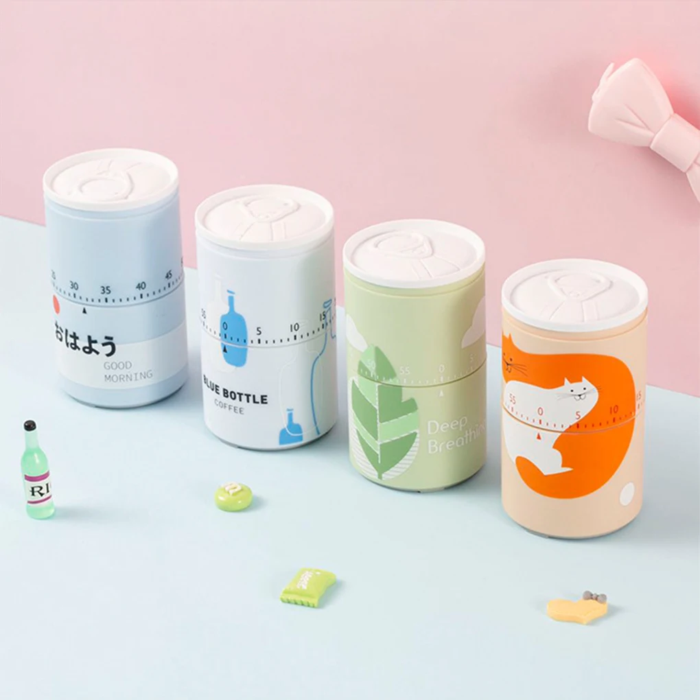 

Mechanical Kitchen Timer Cute Shaped Count Down Baking Time Management Alarms Cooking Playing Clock Stopwatch Bakery