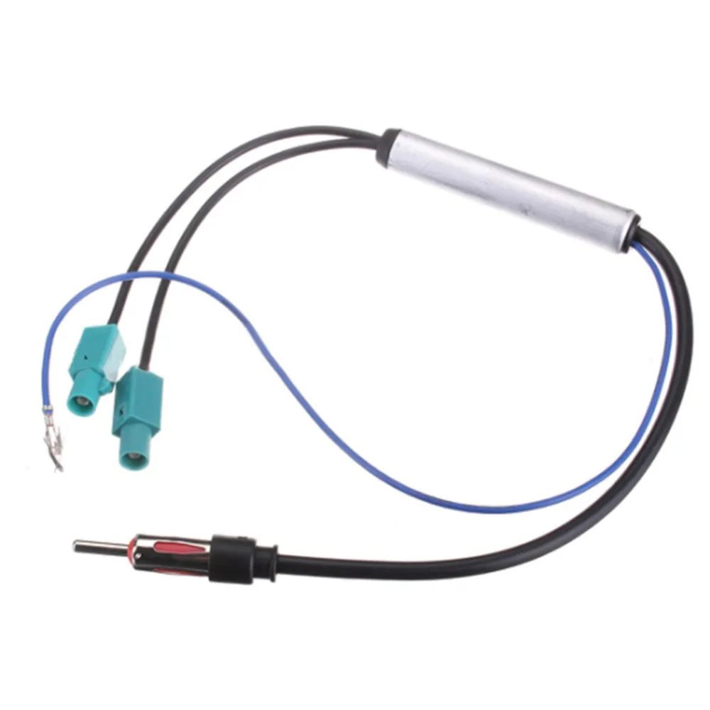 

Sales Dual FAKRA RF Radio Antenna Adapter Converter Cable with Amplifier for RNS510/RCD510/310/Golf/MK5/MK6/Passat B6/B7/Tiguan