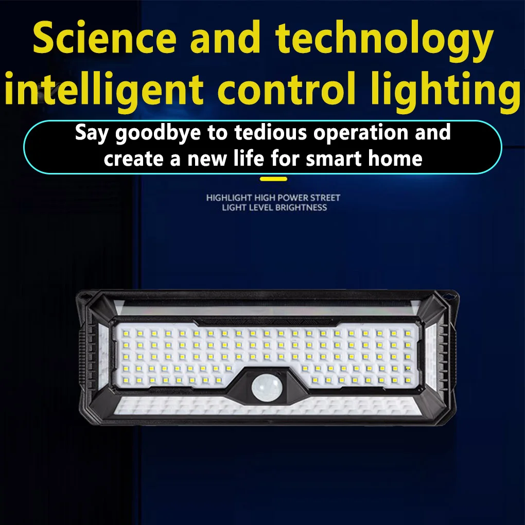 

Solar Wall Light Garden Remote Control Lamp Backyard Outdoor Corridor