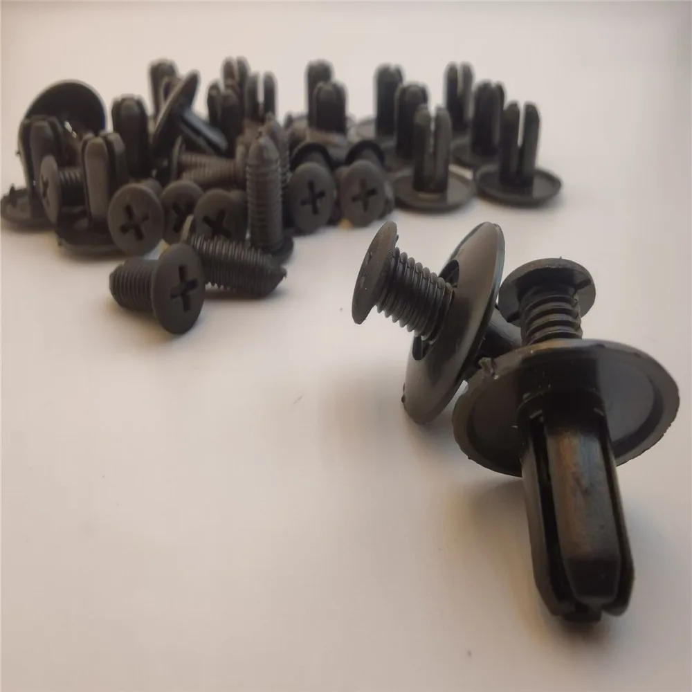 

Bumper Fastener 8mm Hole Rivet Retainer Push Engine Cover for Tesla Aston Martin Volvo Mazda Suzuki Isuzu Daihatsu
