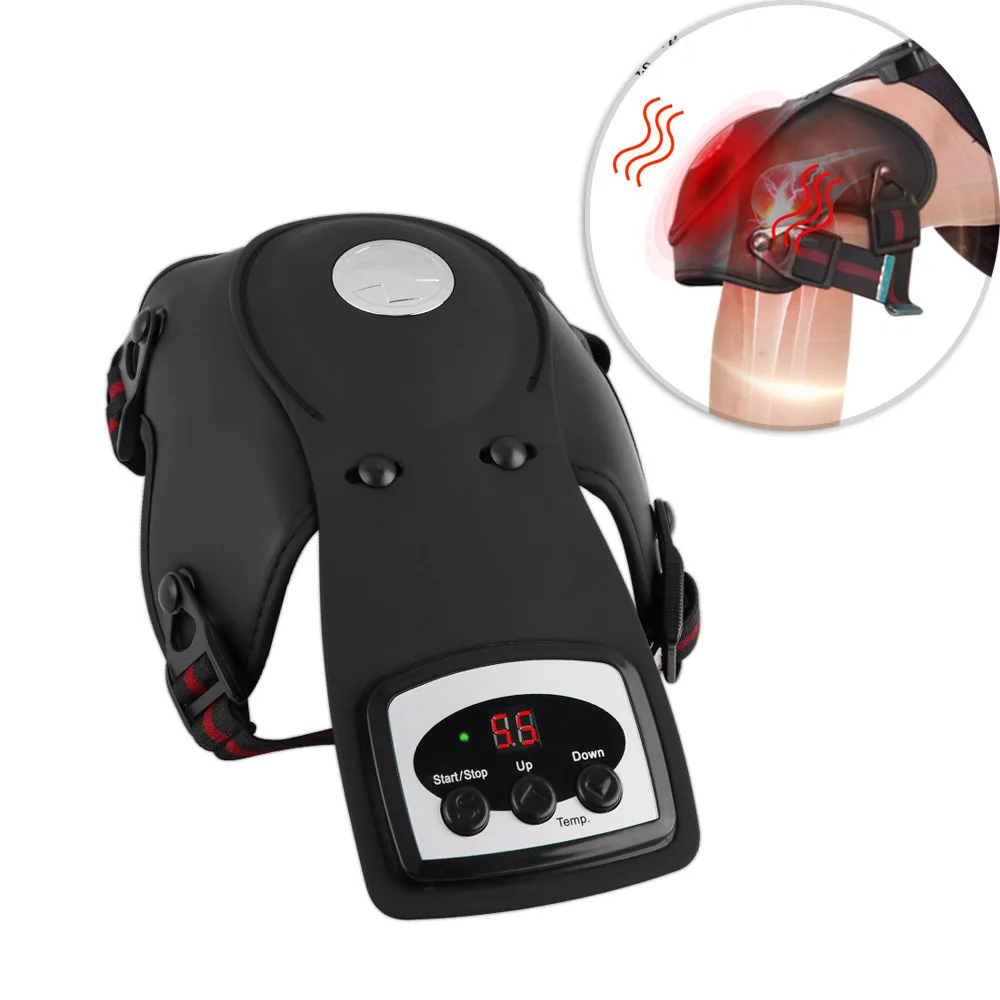 

Electric Heating Knee Pad Far Infrared Joint Hot Compress Vibration Massage Knee Support Brace Relieve Arthritis Pain Fatigue