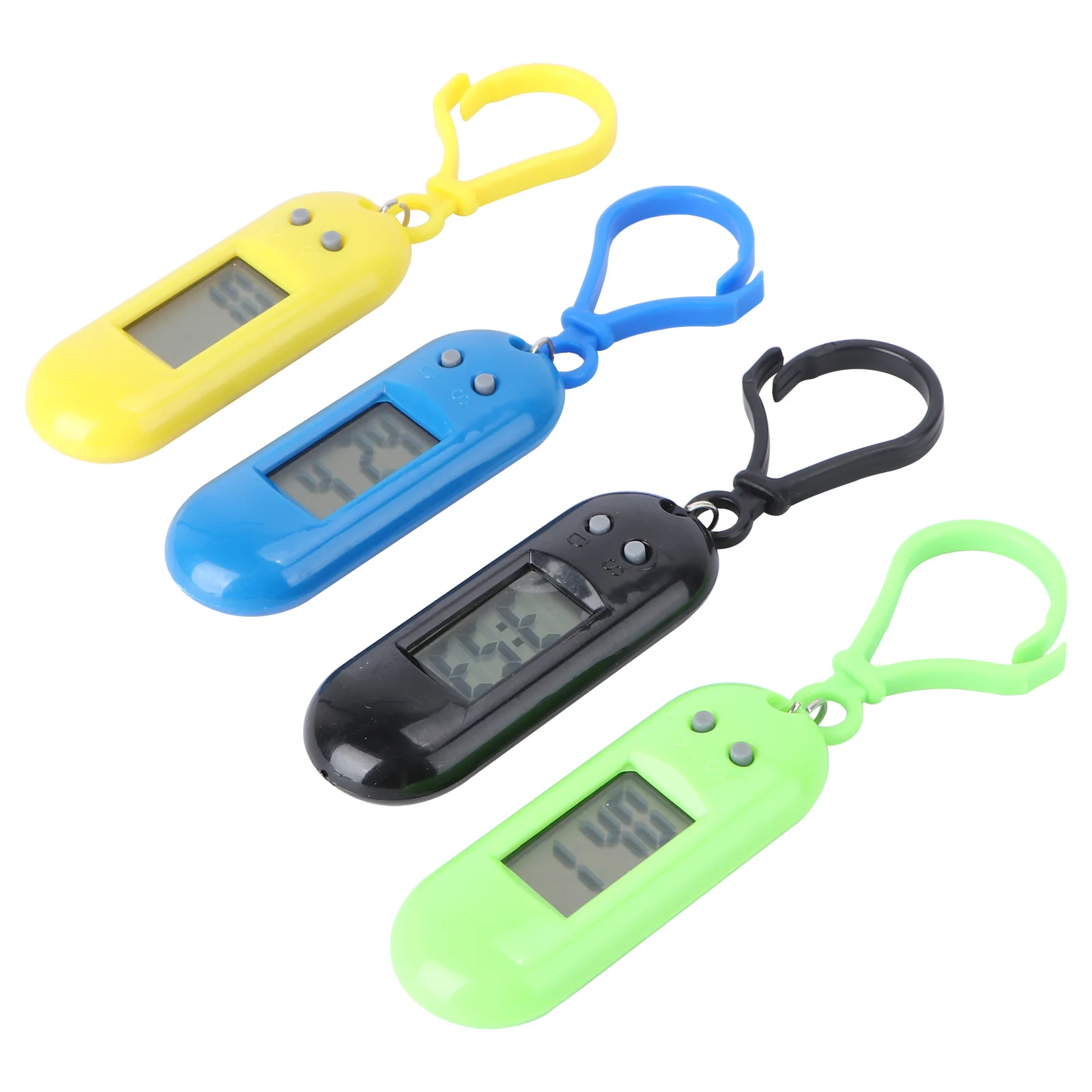 Watch Pocket Mens Digital Watches Watches Mini Clip Key Gifts Men Kids Nurse Chain Keyring Hanging Buckle Medical Portable