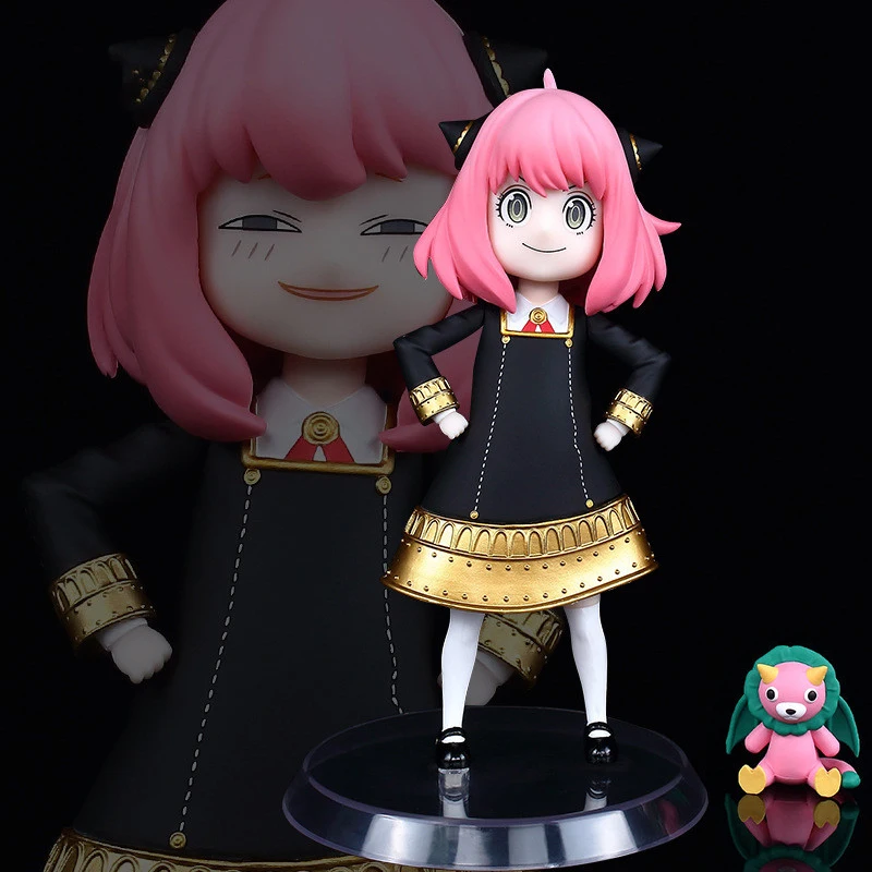 

Spy X Family Anya Forger Anime Figure Cartoon Figurine Model Toy PVC Action Model Collect Dolls Cosplay Gifts Mascot