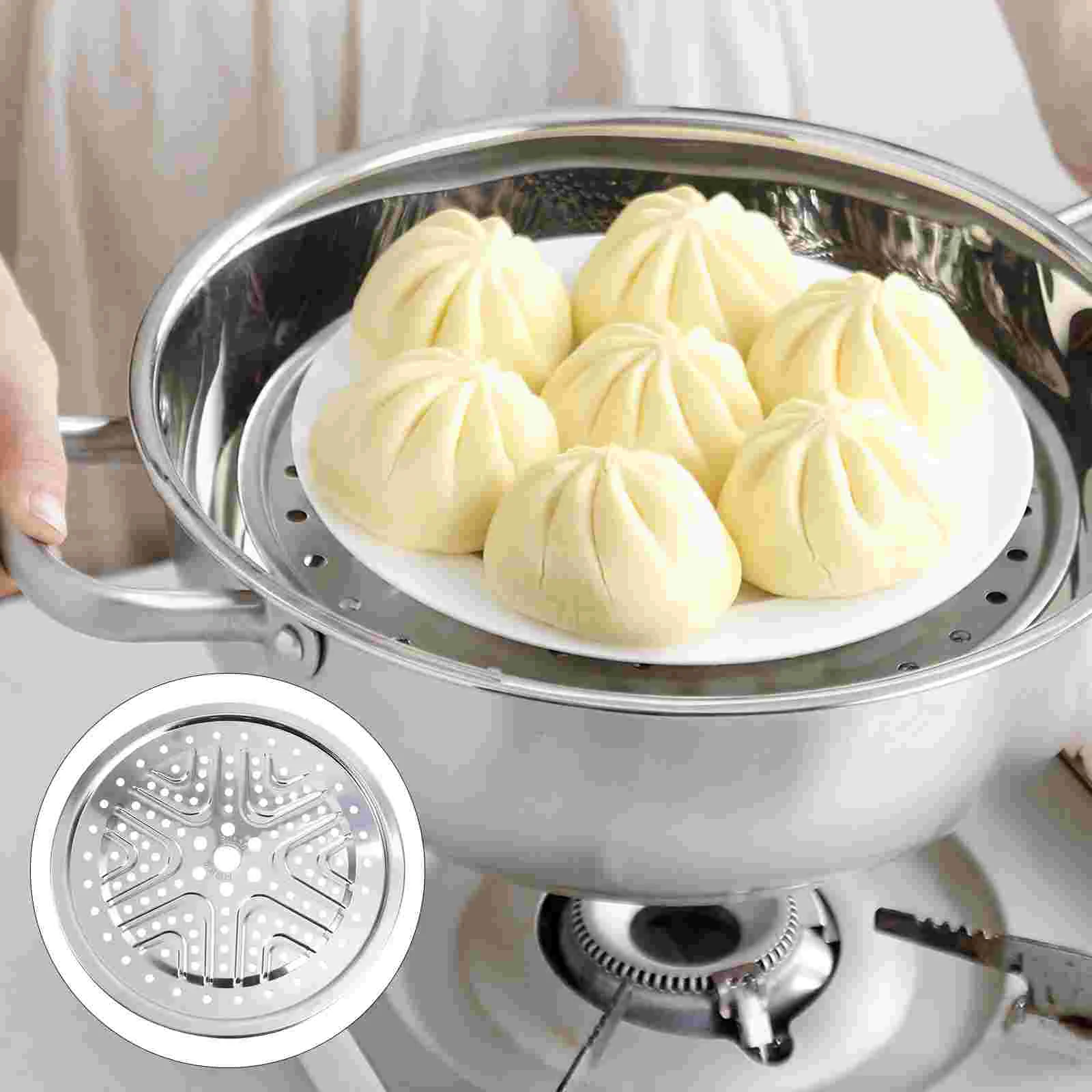 

1PC Rack Reusable Creative Pressure Cooker Rack steaming pot rack for Home Kitchen