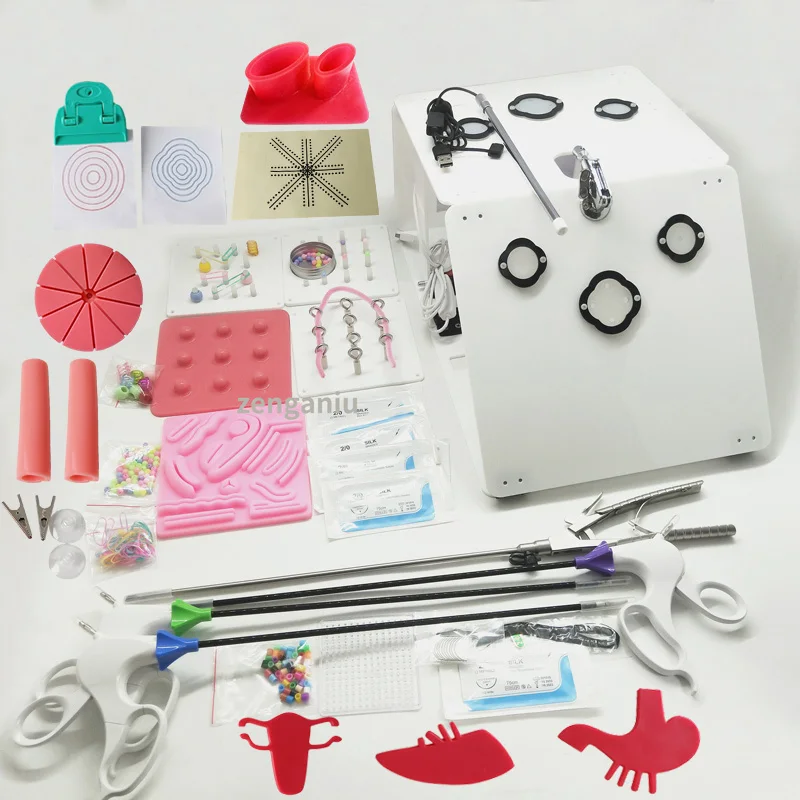 Лапароскопия Traniner лапароскопический симулятор Обучающий набор имитация