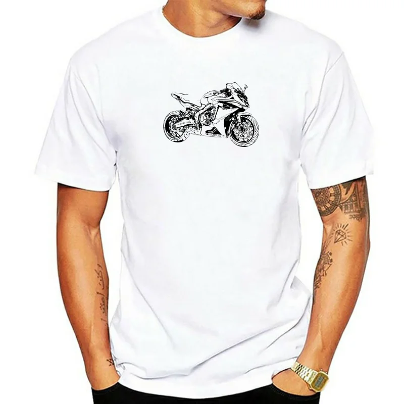 2020 New Summer Men Hip Hop Tee Shirt CBR650F T-Shirt Street Motorcycle CBR 650F Slim T-shirt