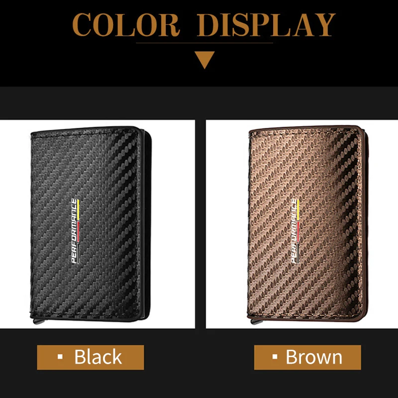 Автомобильные мужские кошельки для карт из углеродного волокна сумка денег BMW 5
