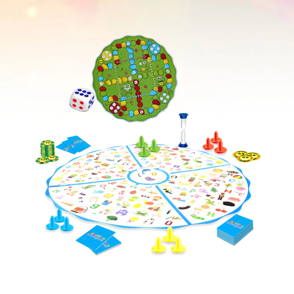 

1 Set Puzzle Board Game 2 in 1 Flying Parent Child Interactive Game Educational for Kids Children Students