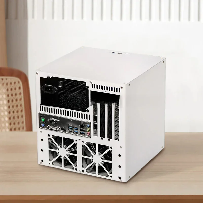 Шасси для auриги 6-Bay NAS ATX Big Power MATX Full Height PCIe Heiqunhui AIO файловое хранилище
