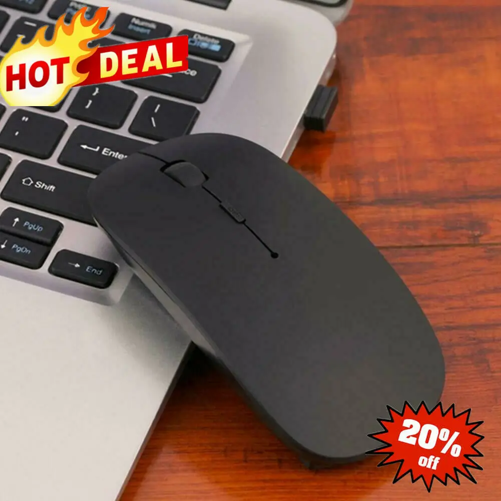 

2.4 GHz Wireless Cordless Mouse Mice Optical Scroll For PC Laptop+USB