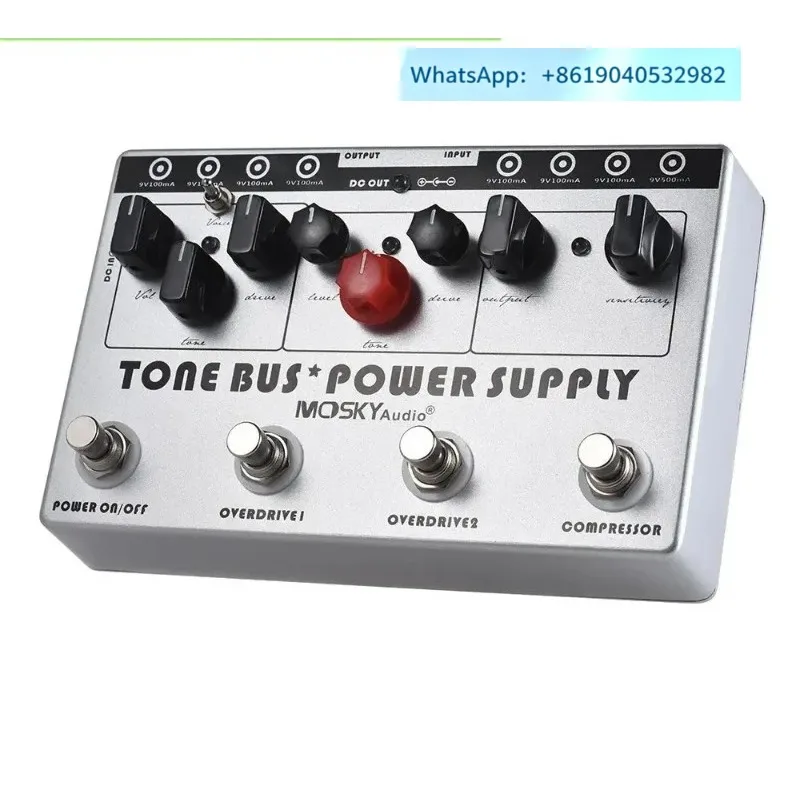 Фото Синтезатор Moskyaudio, многофункциональный эффектор, тональный компрессор, овердрайв. №1