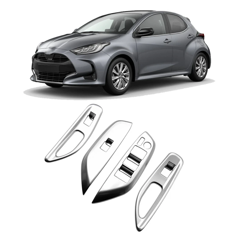 

Для Mazda 2 2023 кнопки для подъема стекла автомобиля, крышки переключателя, отделки двери, подлокотника