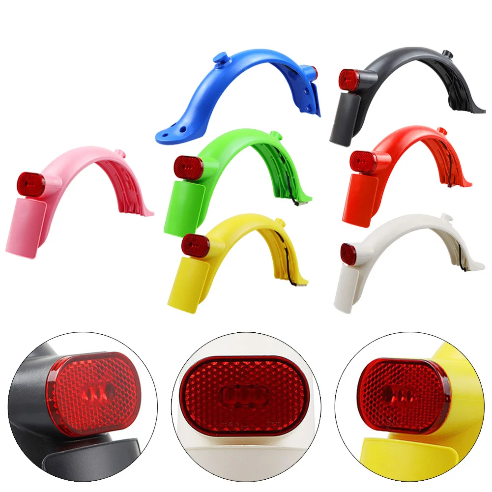 

1pc Rear Mudguard W/ Taillight Replacement Fender Tail Light Lamp For-Xiaomi Pro/ Pro2 Electric Scooter Cycling Part Accessories
