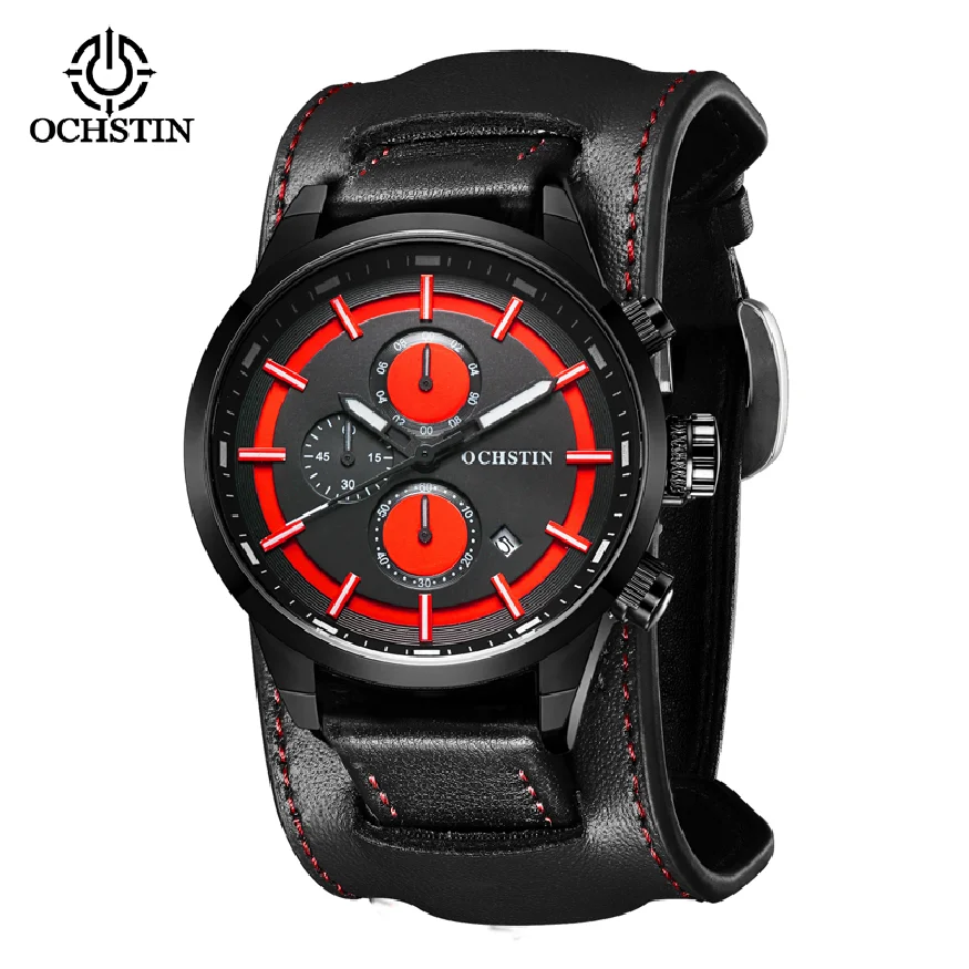 

OCHSTIN Men's Watches Top Brand Luxury Fashion Casual Business Quartz Clock Date Waterproof Wristwatch Hodinky Relogio Masculino