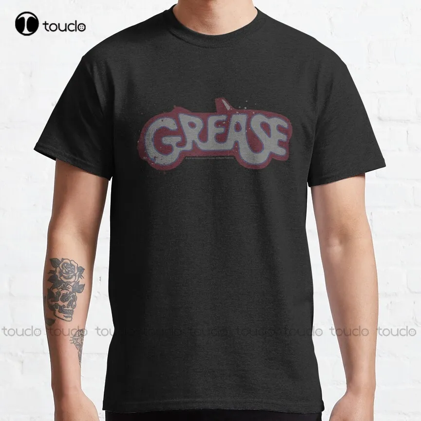 

Grease Classic Title Logo Classic T-Shirt Beer Shirts For Women Fashion Creative Leisure Funny T Shirts Fashion Tshirt Summer