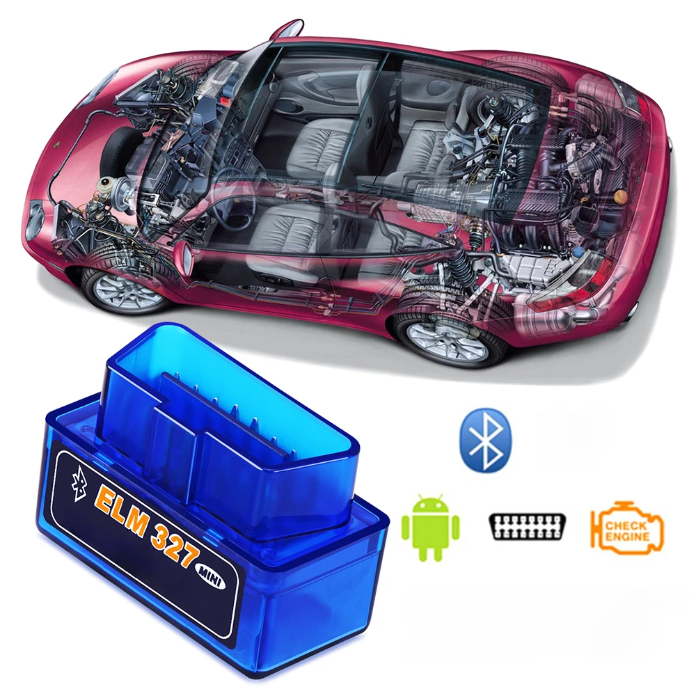 Elm327 Bluetooth-совместимый сканер автомобильный диагностический инструмент для Toyota