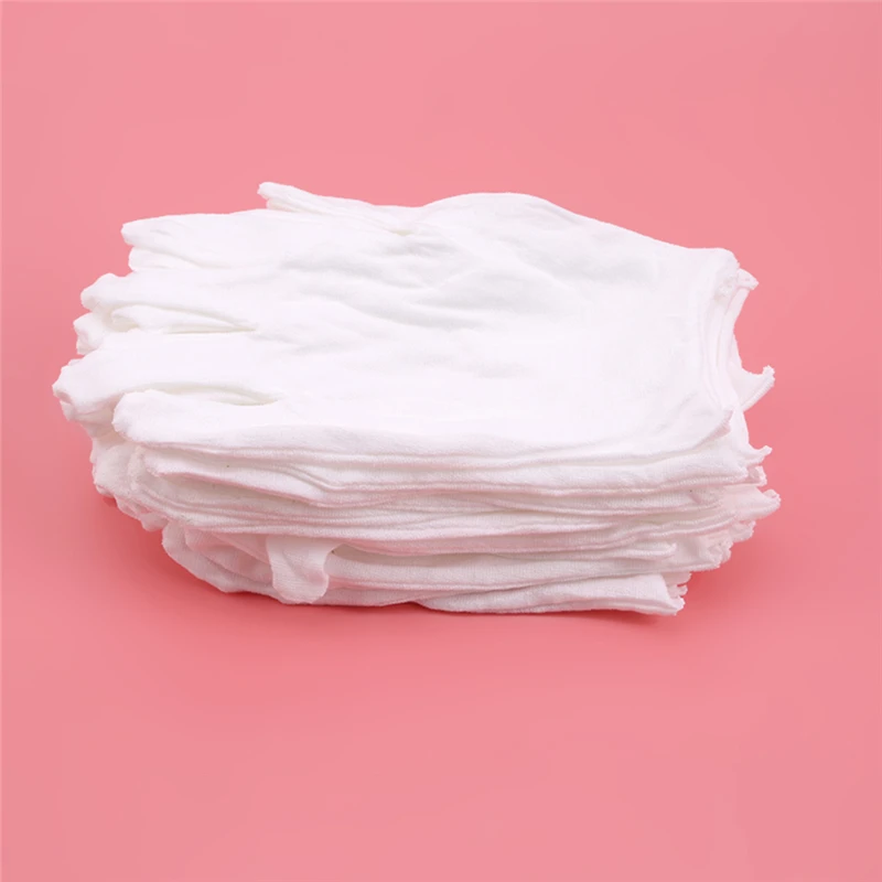 

Хлопковые перчатки белые 12 пар