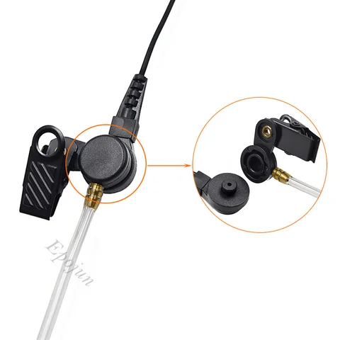 PTT микрофон с воздушной трубкой, гарнитура для Motorola SL1600 SL1M SL2M SL500 SL500e SL300 SL2600 SL4000 SL7550 SL8550 портативное радио