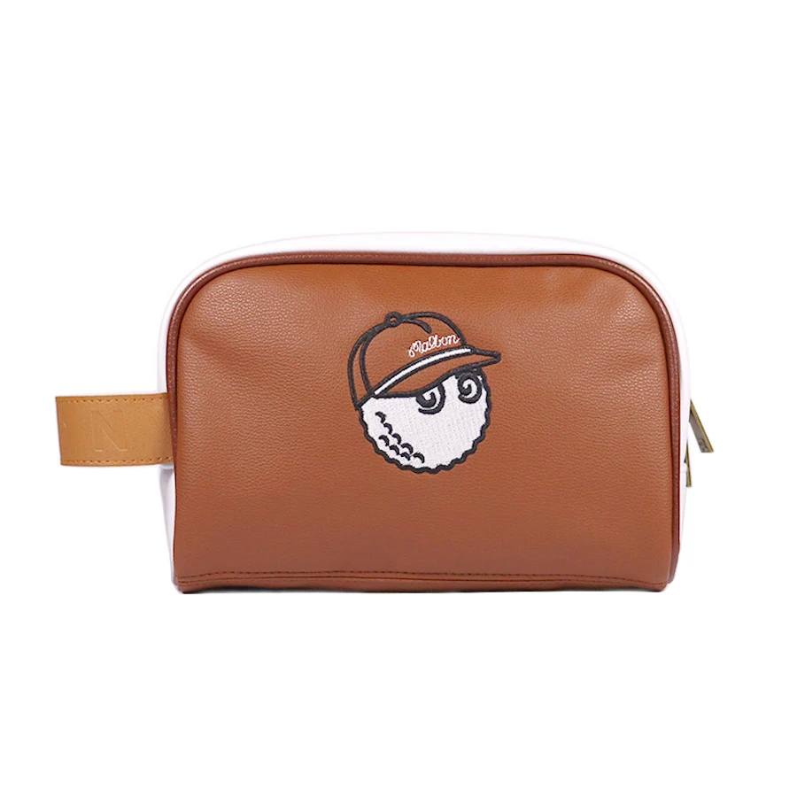 Golf handbag new unisex clutch bag golf double-layer capacity double zipper equipment sundries storage bag small ball bag