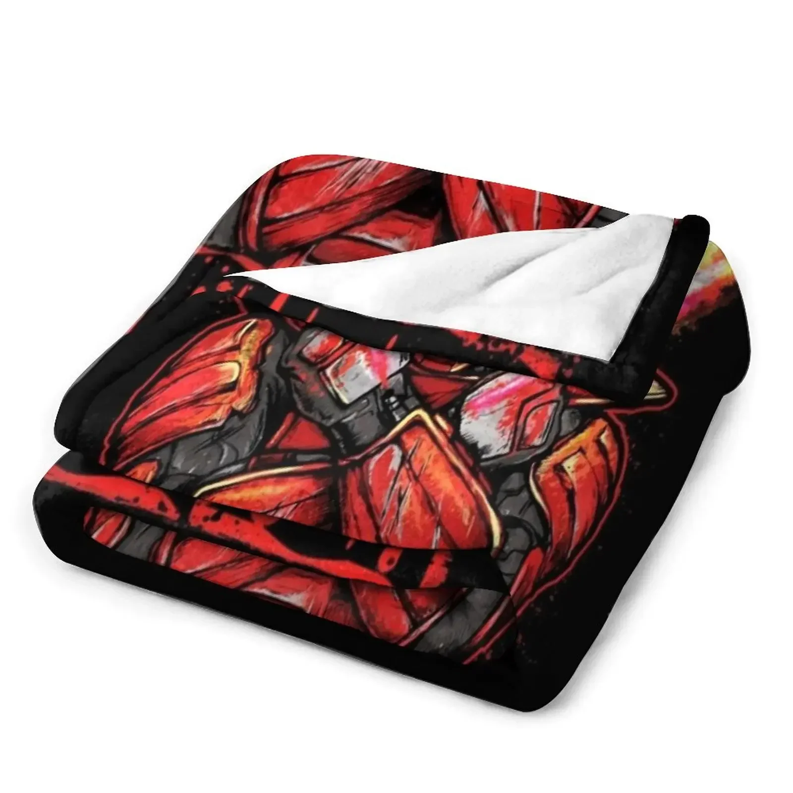 Одеяло для путешествий Mortal Kombat Sektor on Fire тяжелое