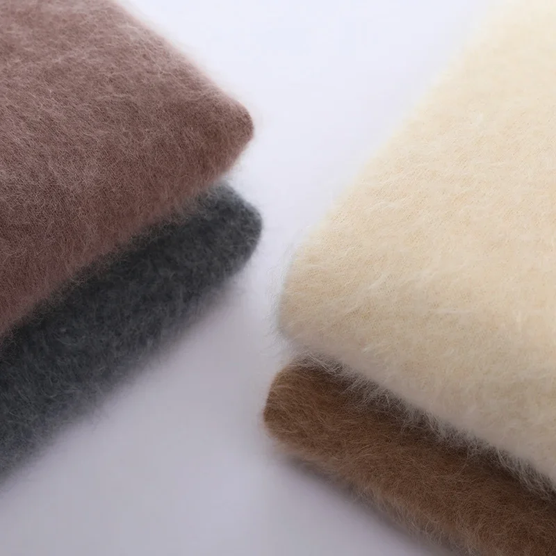 WinvyNee женская одежда длинношерстные кашемировые свитера с высоким воротником и