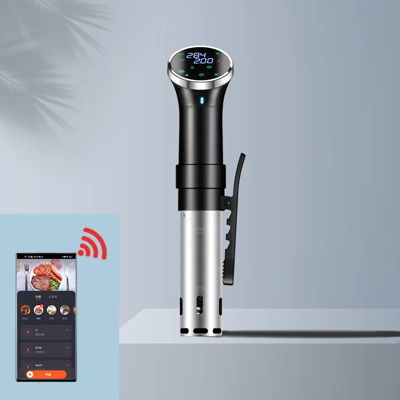 1100W WIFI Vacuum Sous Vide Cooker Immersion Circulator Accurate Cooking with LED Digital Display Tuya APP Slow Heater |