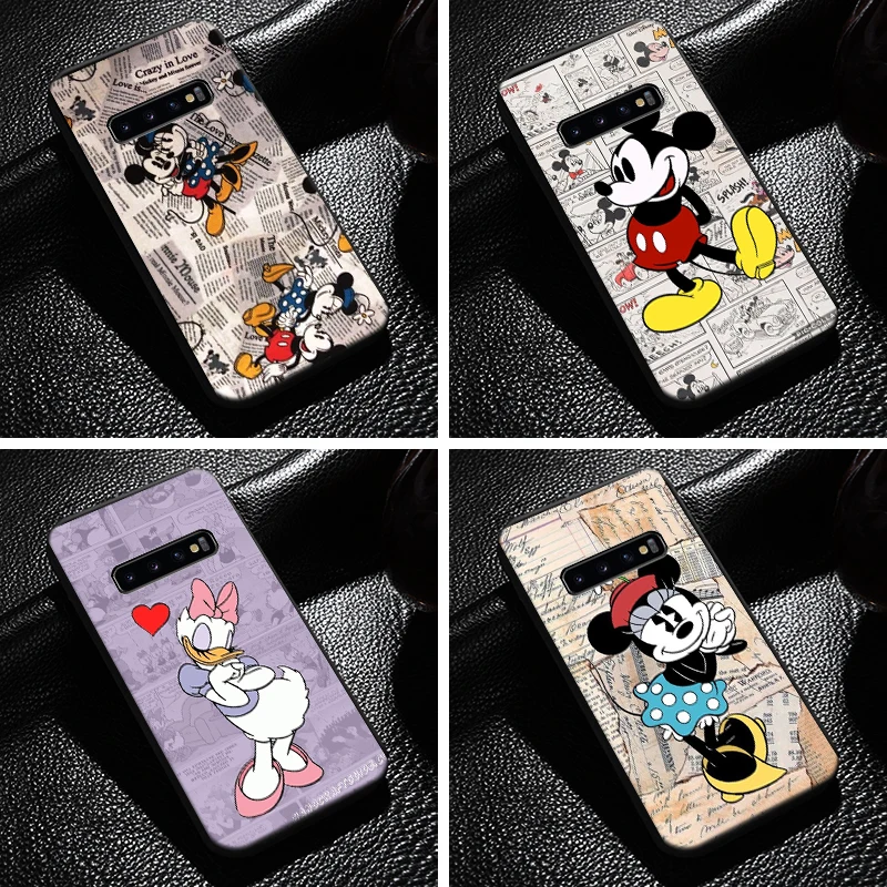 

Cartoon Mickey Minnie Mouse Duck For Samsung Galaxy S10 S10E S10 Plus S10 Lite S10 5G Phone Case Back Funda Carcasa Coque Soft