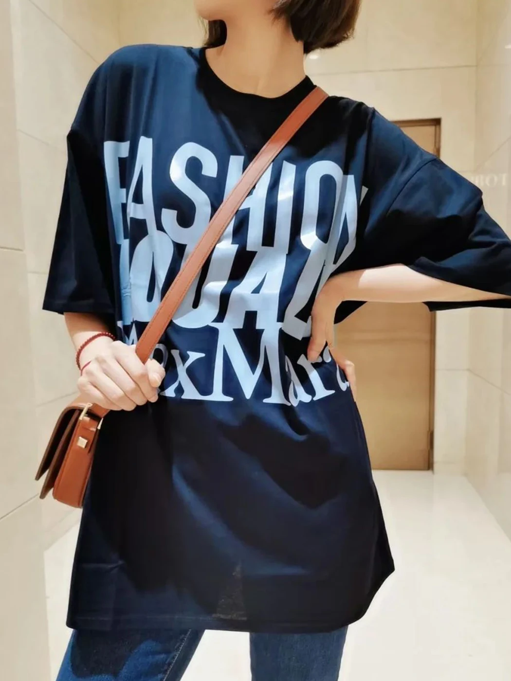 

Letter Print T-Shirts Woman 2022 Summer Short Sleeve O Neck Cotton Tee Shirt Femme Casual Tshirts Vintage Classic T-shirt Tops