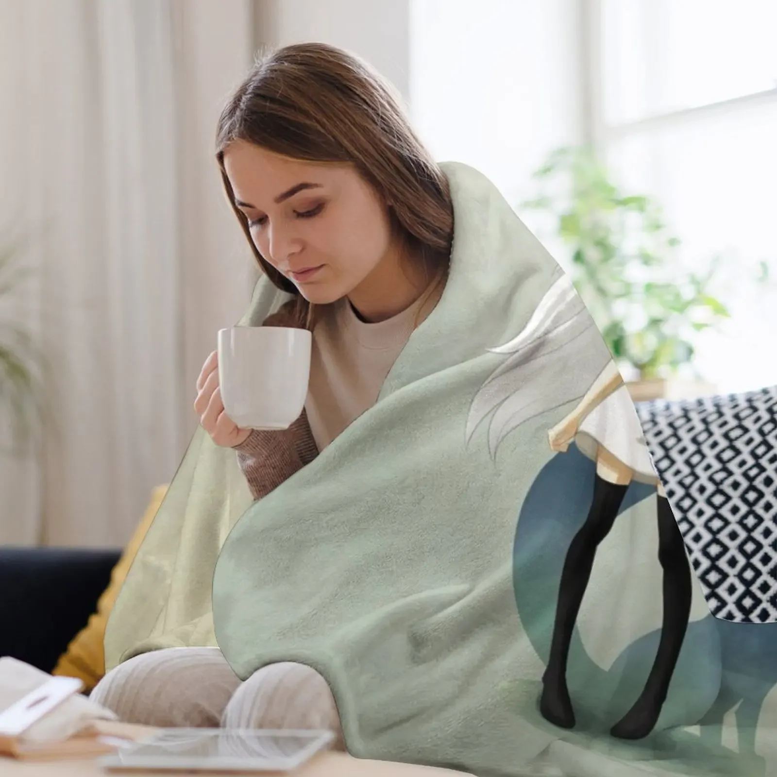 Одеяло Fox Daemon одеяла для кровати детский диван пледы