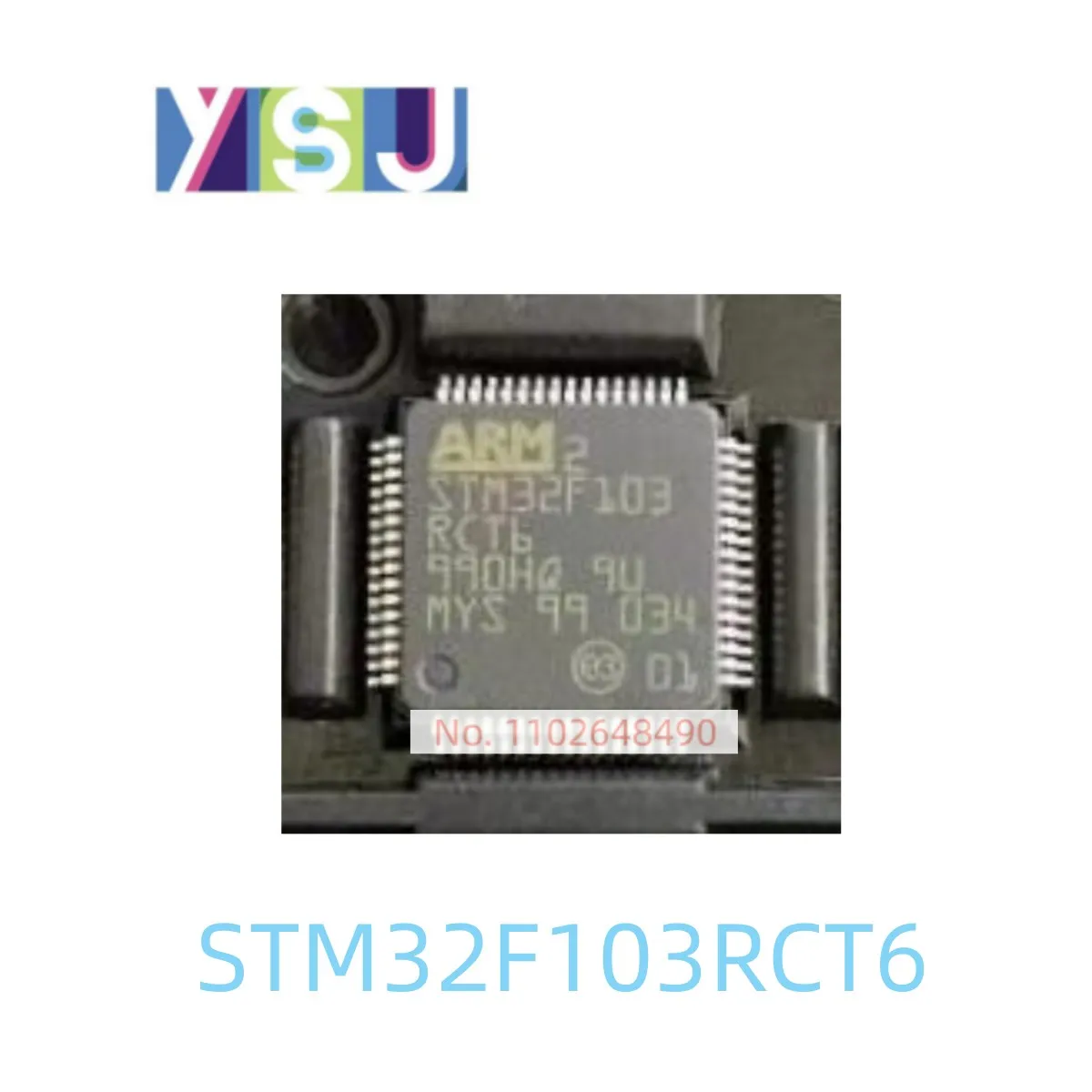 

STM32F103RCT6 IC Brand New Microcontroller Encapsulation64-LQFP