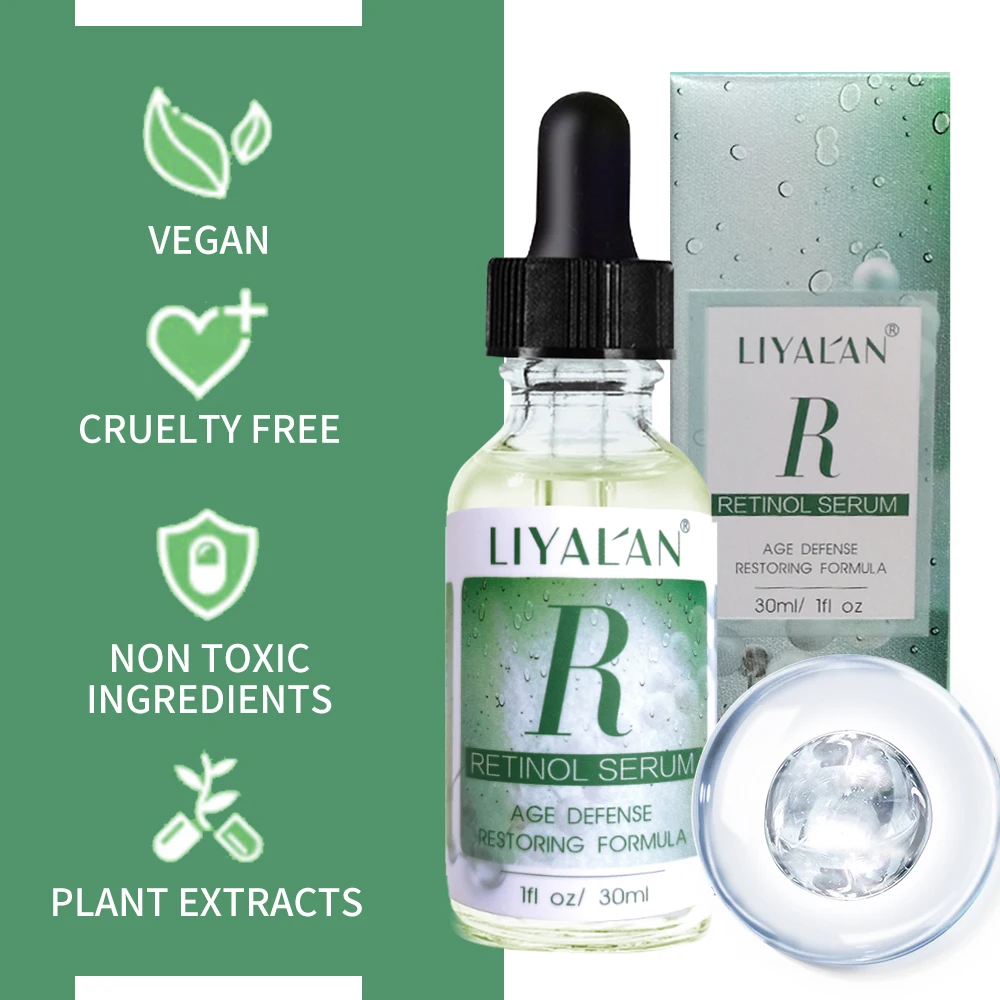 LIYALɺN чистый ретинол сыворотка для лица против морщин Антивозрастная подтяжки