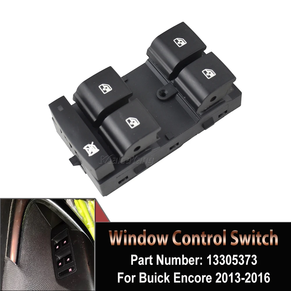 

13305373 NEW For Chevrolet Malibu Limited Cruze Buick Verano Encore Car Driver Side Door Window Lifter Switch 1330 5373 20838852