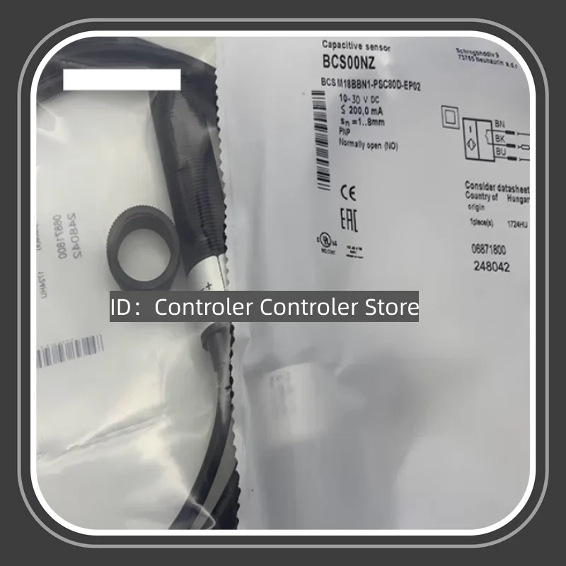 2 шт. Новые высокоточные датчики приближения BCS M18BBN1-POC80D-EP02 BCS M18BBN1-NOC80D-EP02 (art.: 3920da1cd079b) - 3920da1cd079b
