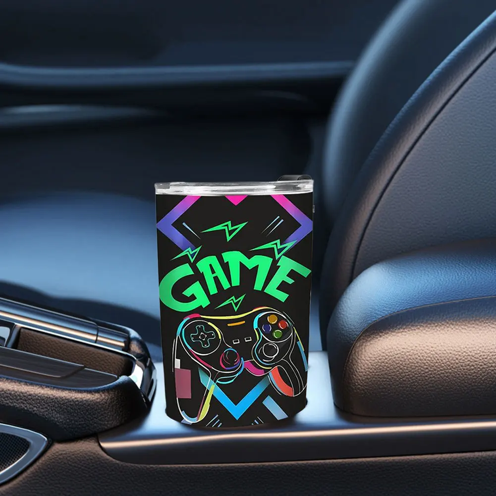 20 унций стакан для геймера из нержавеющей стали с крышкой чашка питья