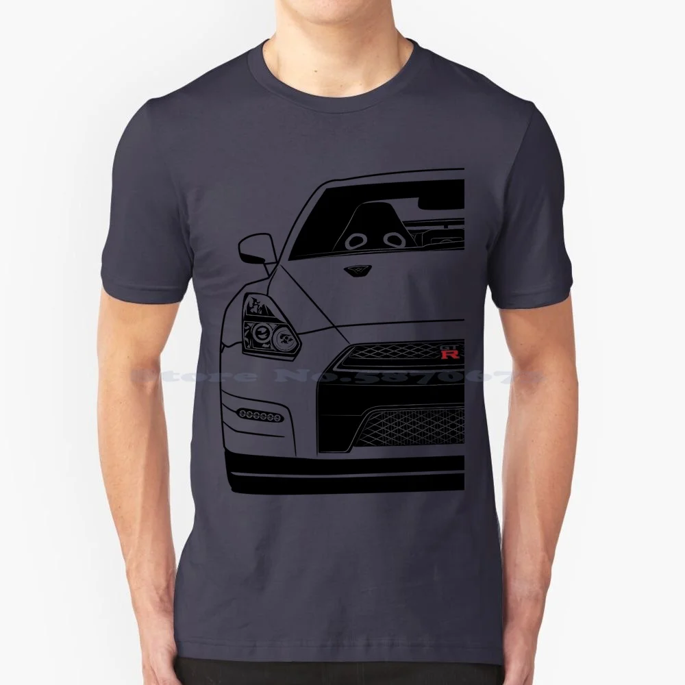 

Nissan Gtr R35 Best Shirt Design T Shirt 100% Cotton Tee Nissan Gtr Gtr R35