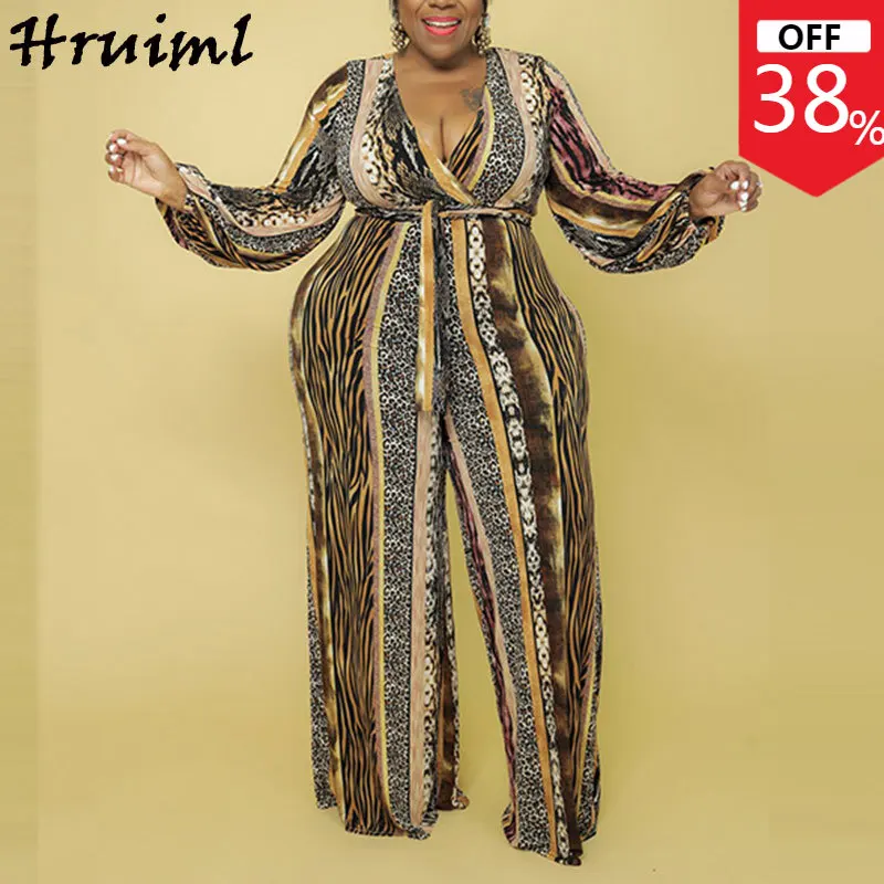 

Женский комбинезон с широкими штанинами, оптовая продажа, модный Женский Повседневный слитный костюм, сексуальный комбинезон с леопардовы...