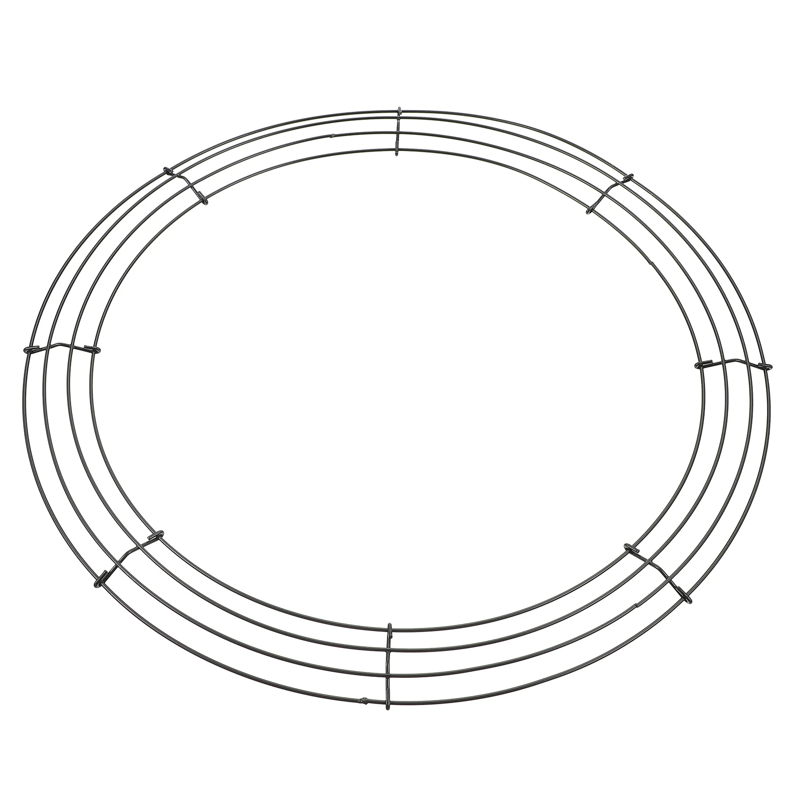 2 шт. Рождественский проволочный венок DIY Изготовление гирлянды Кольца