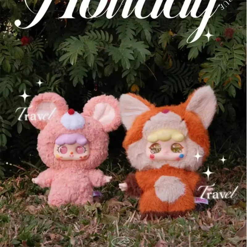 Фото Migo 400% Baby Three Give Yourself A Hug Series Blind Box Kawaii Виниловая кукла Mystery Box Коллекционная модель Декор комнаты Подарок для девочки №4