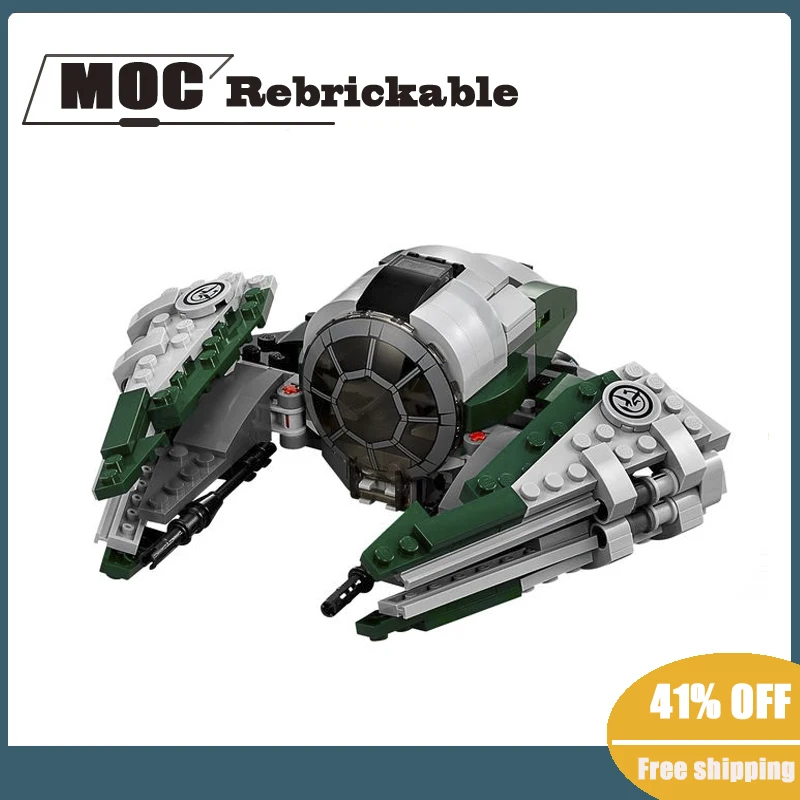

NEW 412PCS MOC Famous Movie Series Scene fighter Blocks DIY Children's Toy Birthday Gifts Christmas Building Blocks MOC-75168
