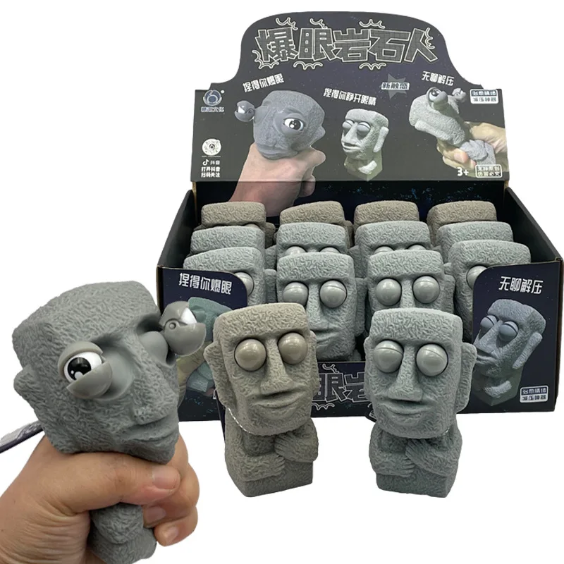 

Stress Relief Eyes Out Squeeze Doll Antistress Toy Cartoon Animal Decompression Kid Toys Shocking Prank Relieve Boredom Boy Gift